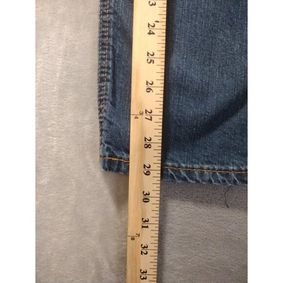 Levis 541 Blue Mens Jeans 34x32 Premium Waterless Straight Pants EUC - Picture 12 of 12
